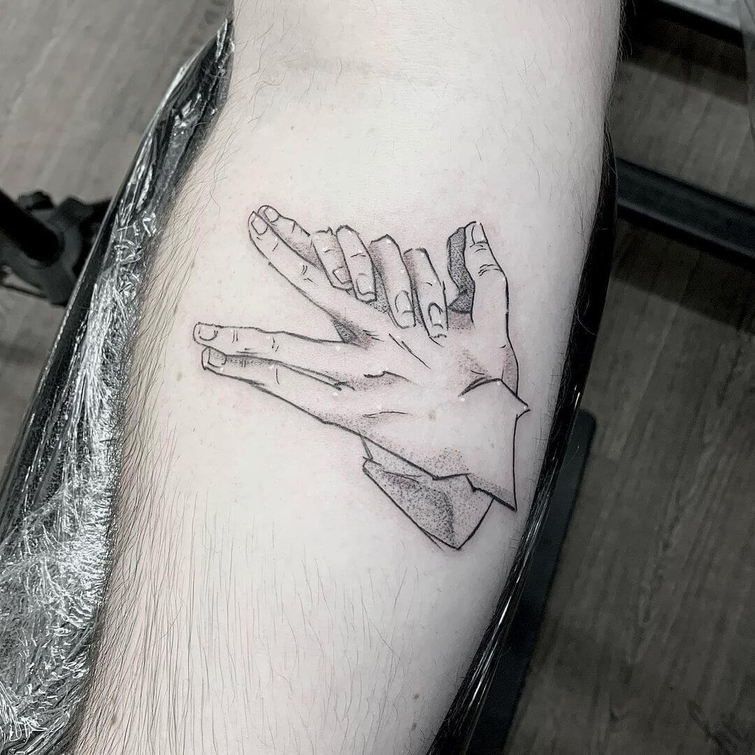 Jujutsu Kaisen Minimalist Tattoo