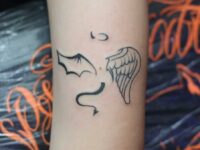 Minimal-Angel-Devil-Tattoo-Ideas-With-Their-Symbols-1