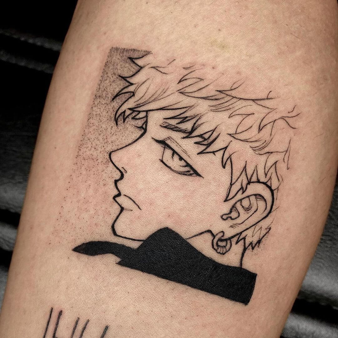 General Minimalist Anime Tattoo