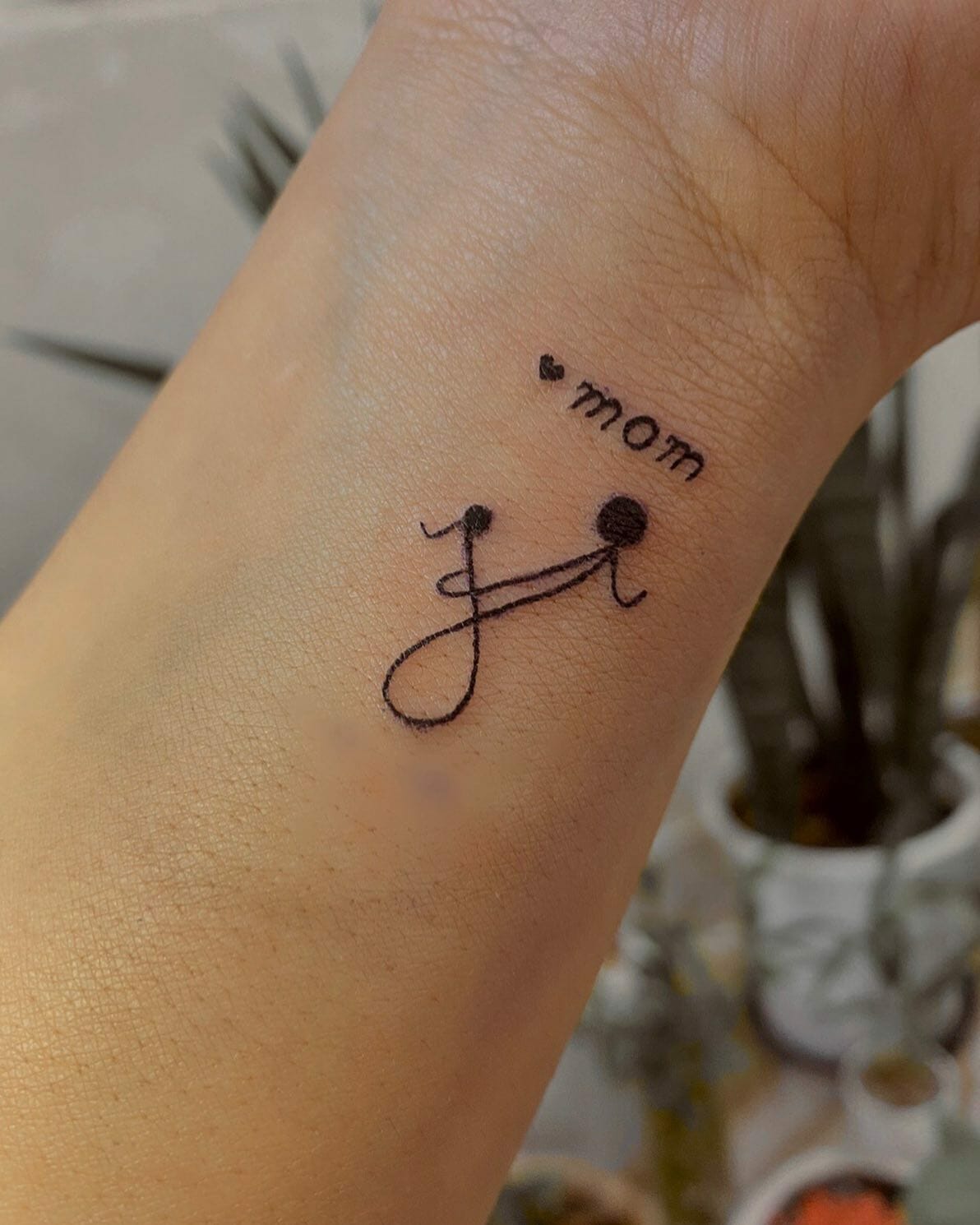 Motherhood Mom And Baby Tattoo