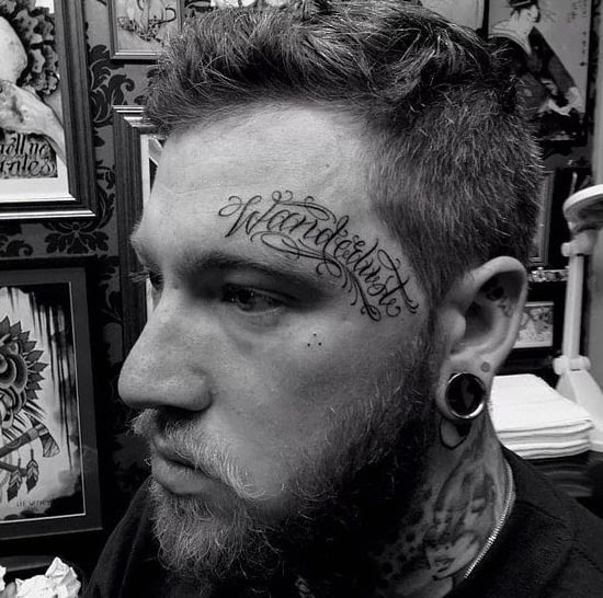 90 Face Tattoos For Men Masculine Design Ideas