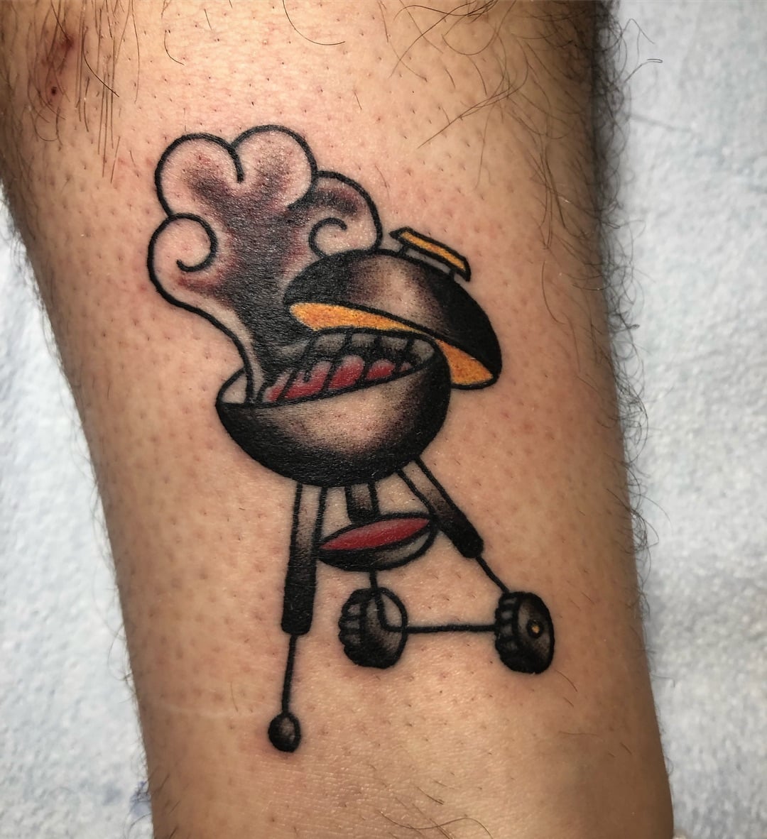 BBQ tools tattoo