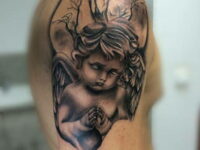 Realistic-Angel-Tattoo