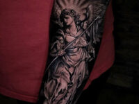 Sleeve-Dramatic-Archangel-Tattoos