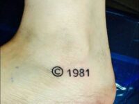 Small-1981-Tattoo-Design