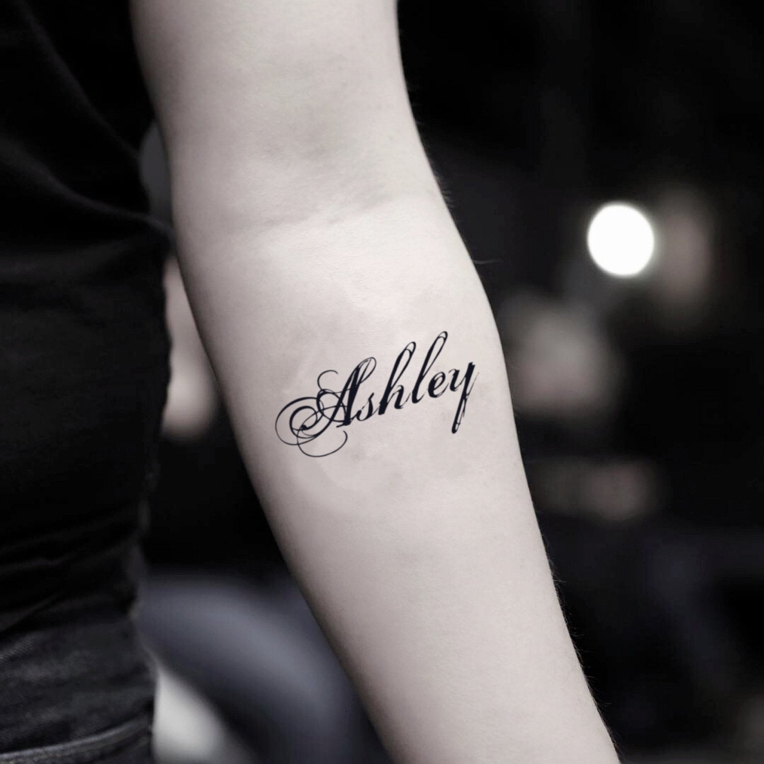 Ashley Temporary Tattoo Sticker