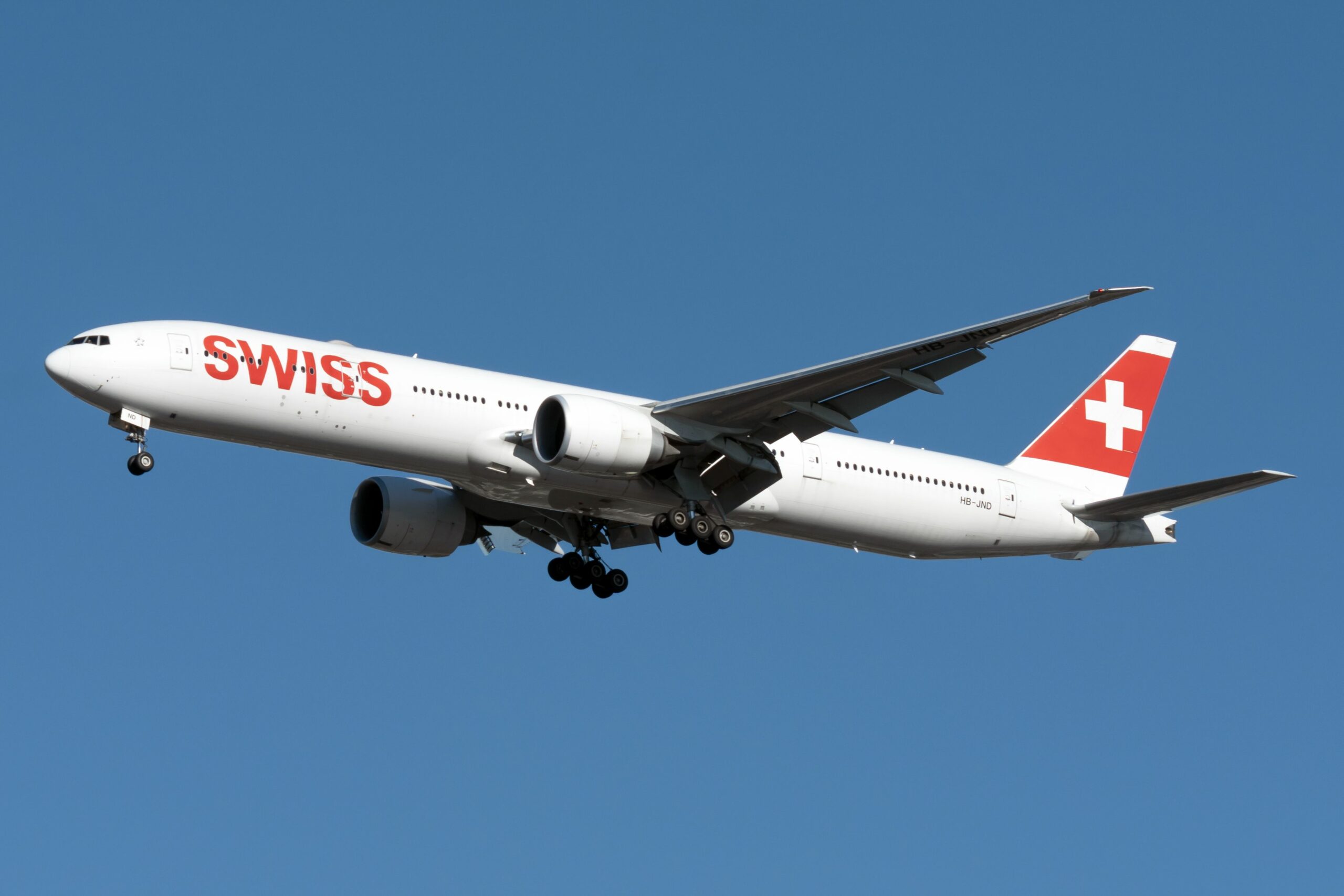 A SWISS Boeing 777 Is Now Flying With Sharkskin Surface Technology