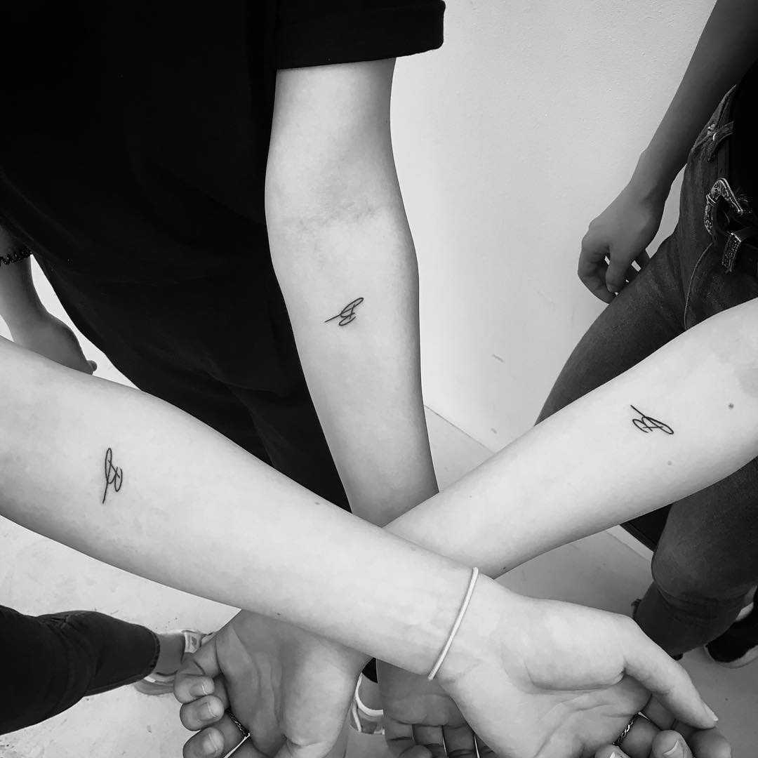 Complementary Symbols Tattoo