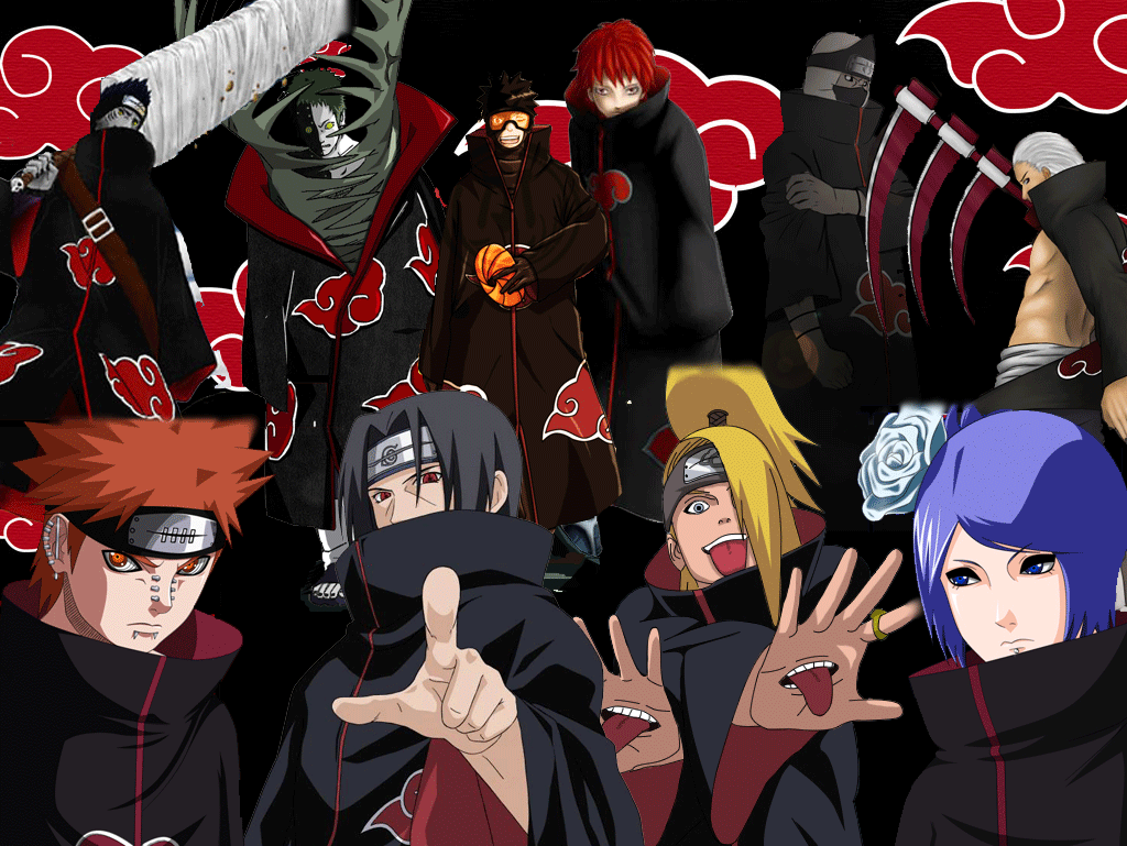The Akatsuki - Naruto/Naruto Shippuden