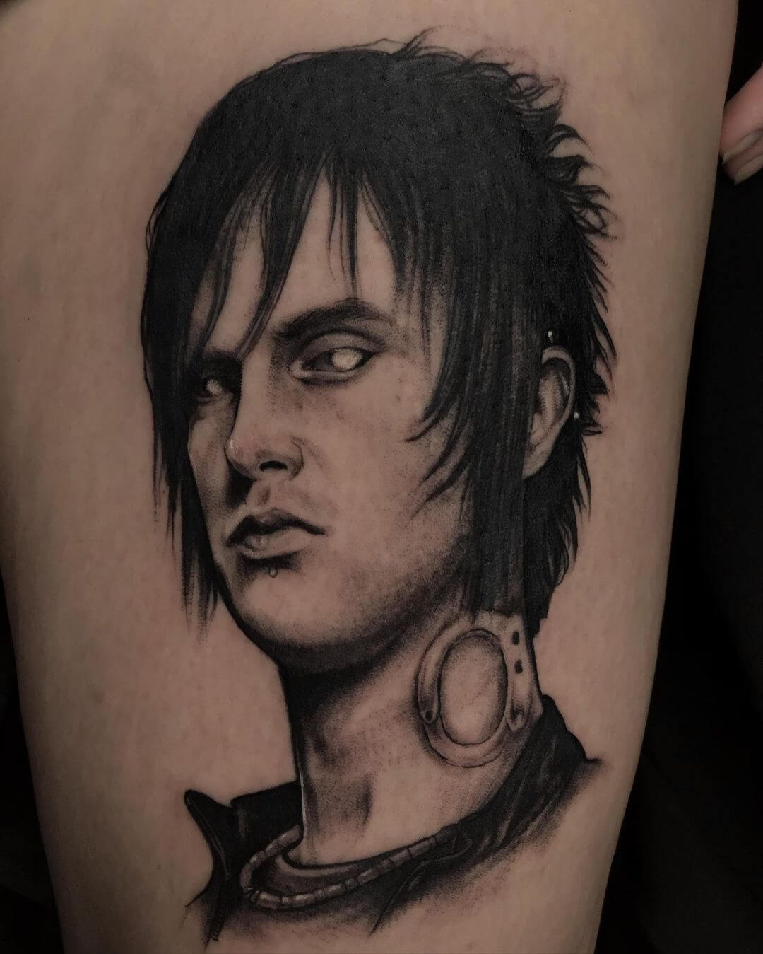 The Portrait of The Rev Tattoo