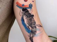 The-Space-Exploration-Astronaut-Tattoo-Design