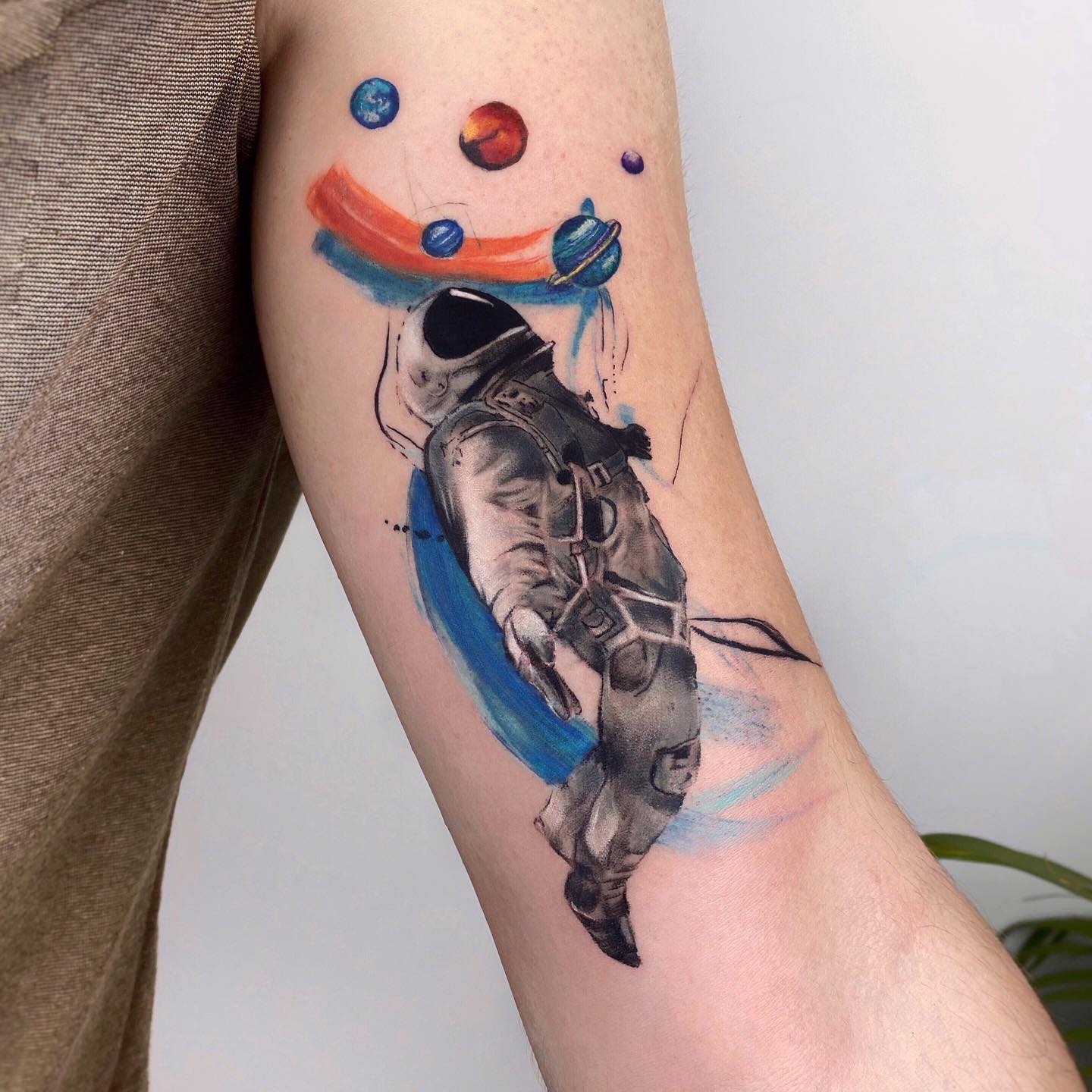 Colorful Astronaut Design