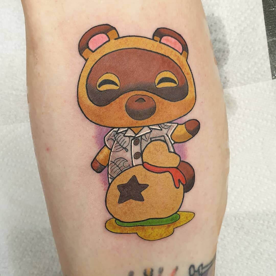 Tom Nook Tattoo