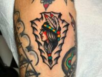 Traditional-and-Tribal-Arrowhead-Tattoo-1