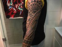 Tribal-34-sleeve-tattoo-pinastatuaje