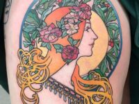 Woman-Art-Nouveau-Tattoo-muk.tatouage