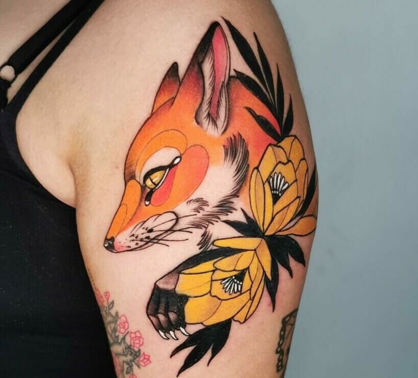 Serene Owl Tattoo