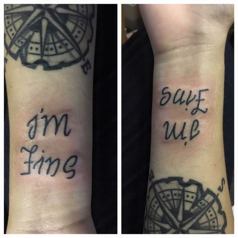 Anagram Tattoo - Hidden Relationships