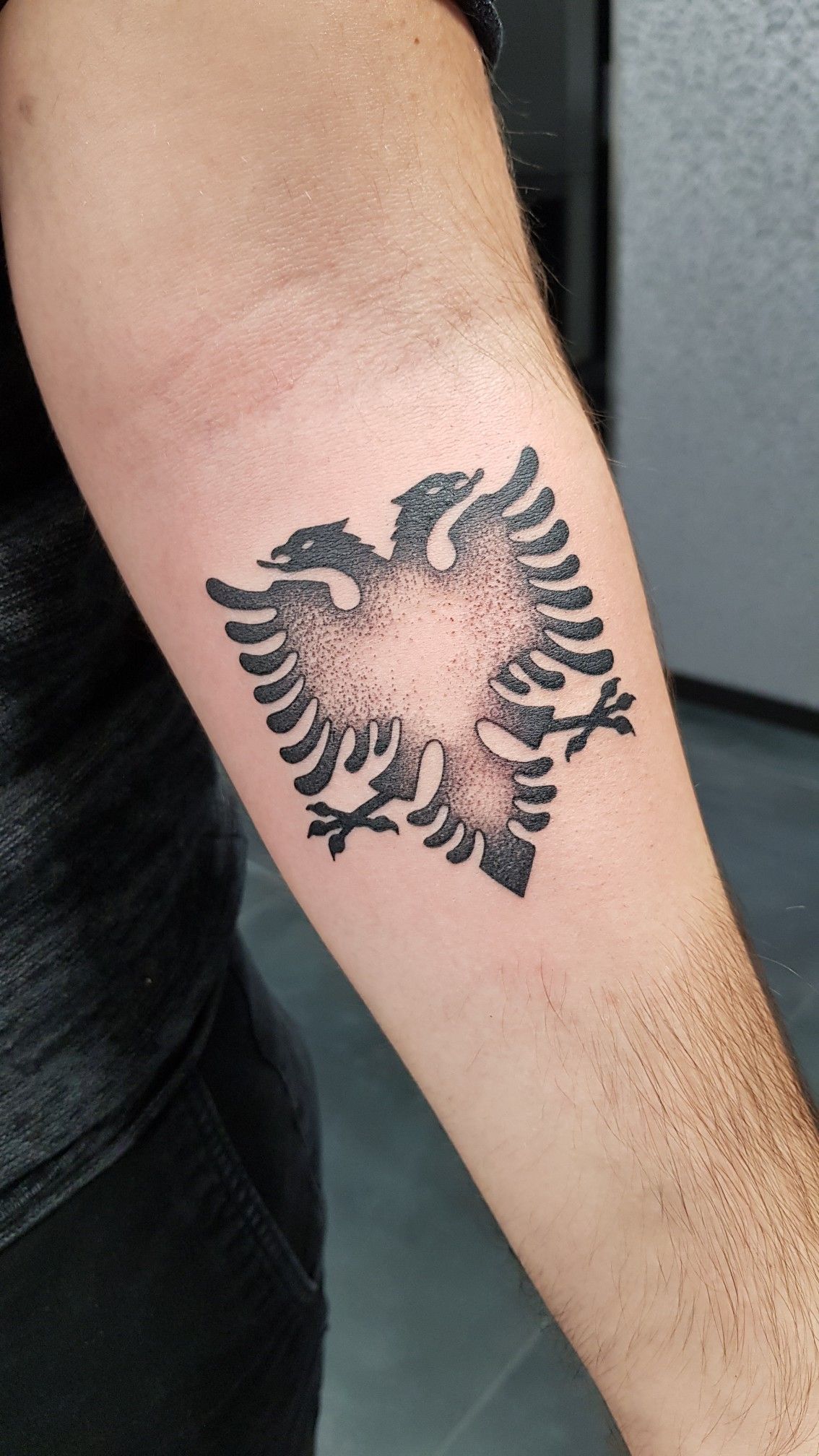 Albanian Double-Headed Eagle Tattoo