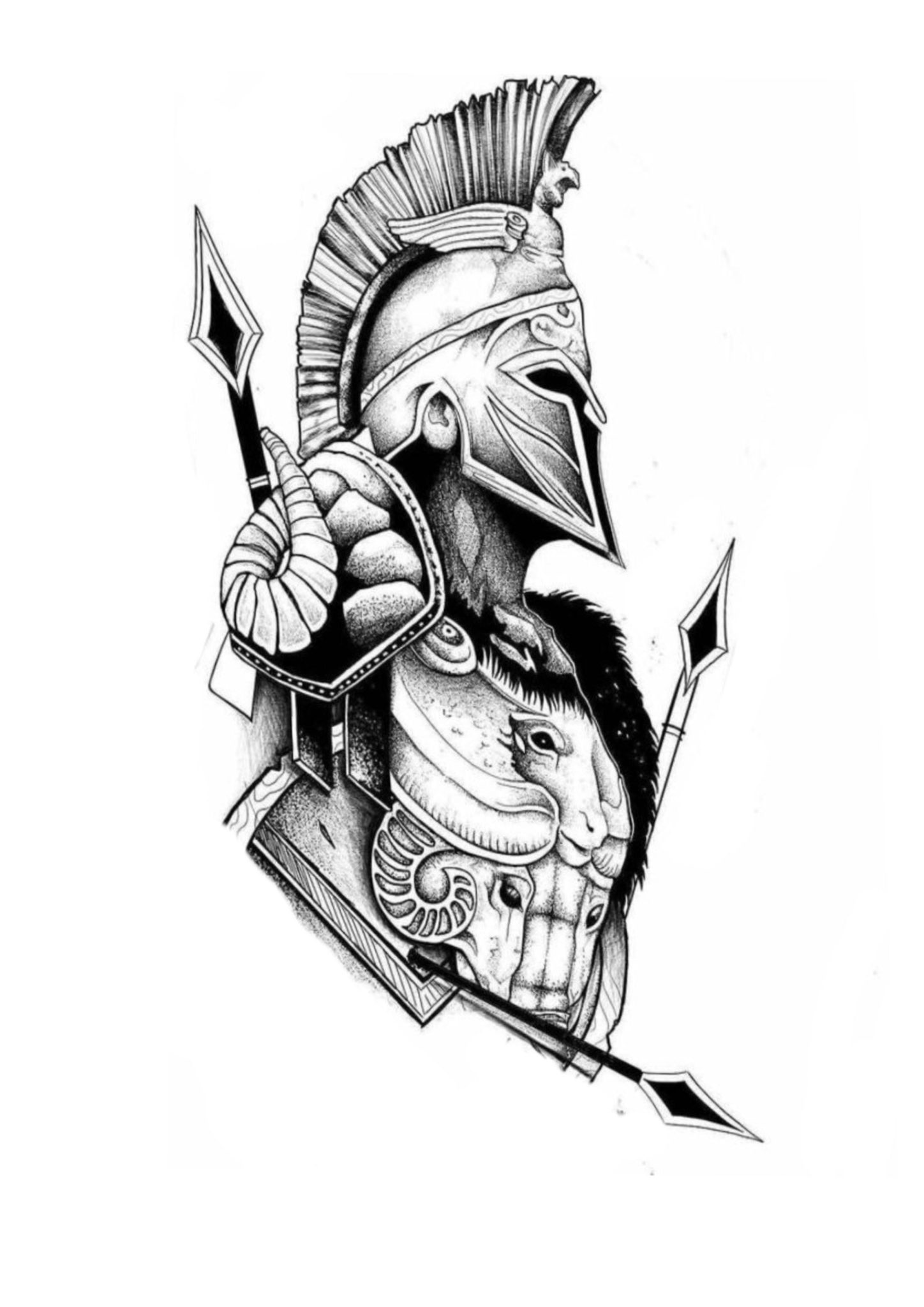 250 spartan tattoos designs and ideas 2023