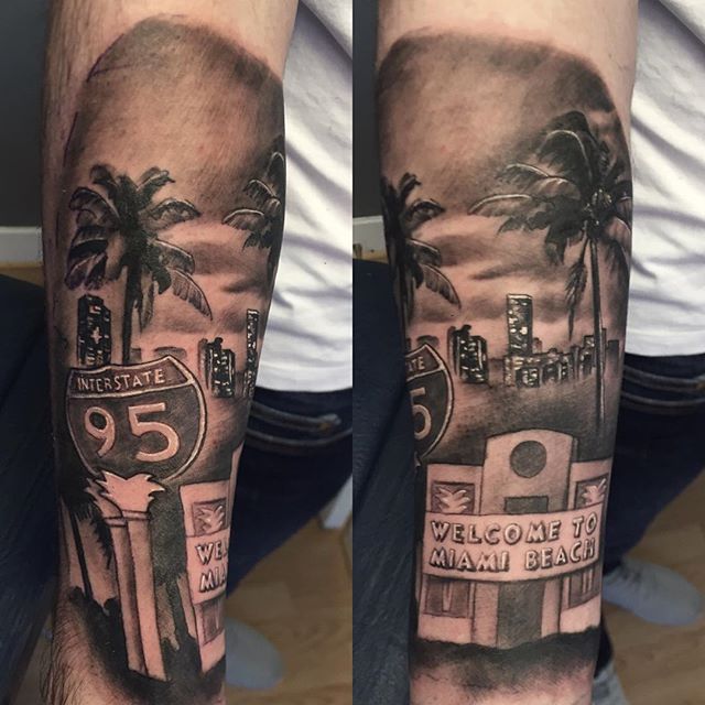 Arm Florida Tattoo Ideas - Florida Keys Vibe