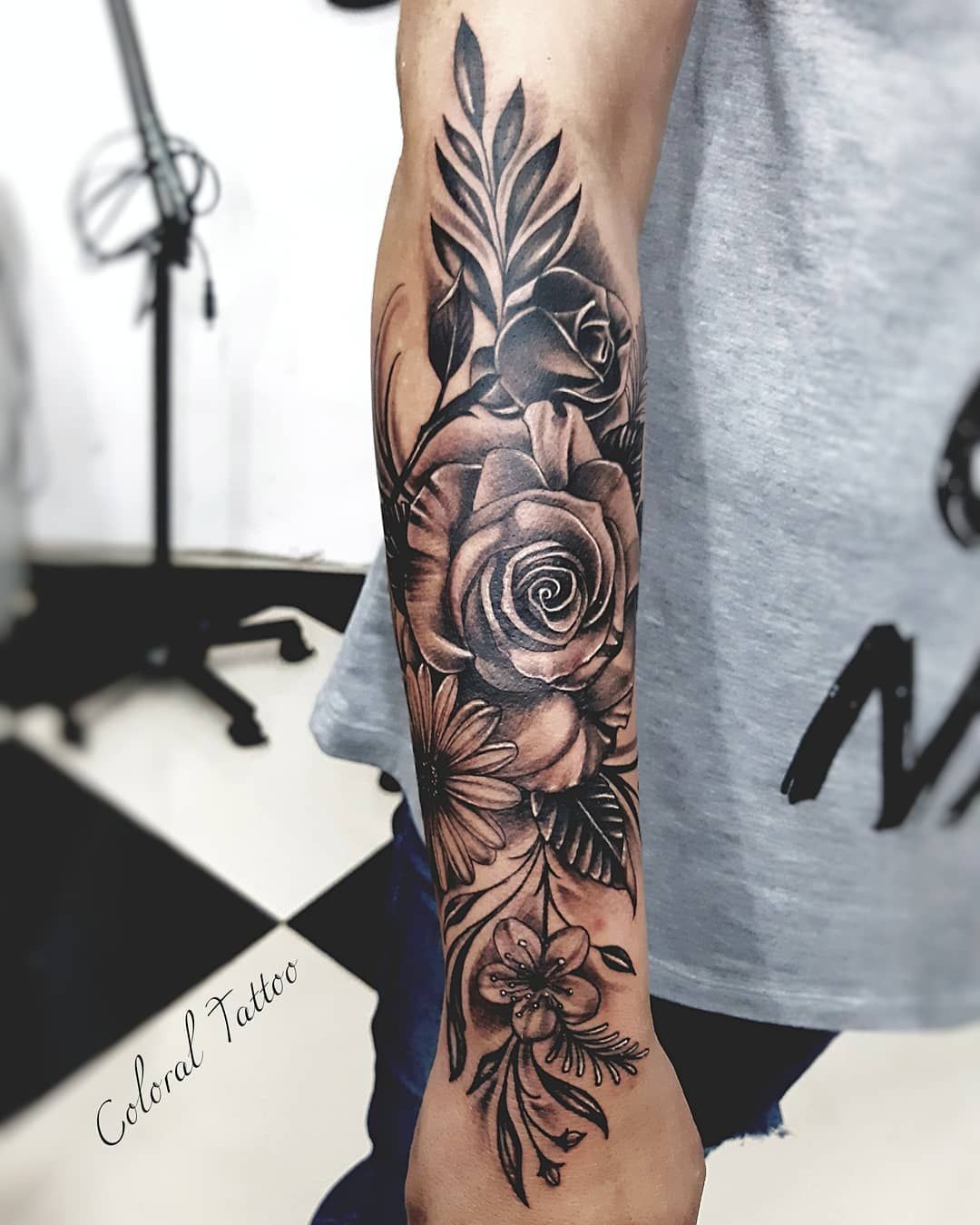 Cover Up Tattoo Ideas for Female Arm