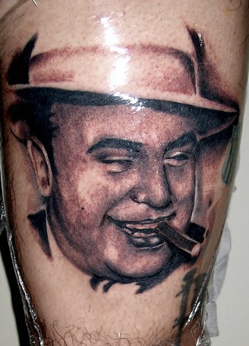 Al Capone tattoo ideas - Cigar