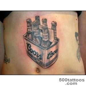 Alcohol tattoo design 2