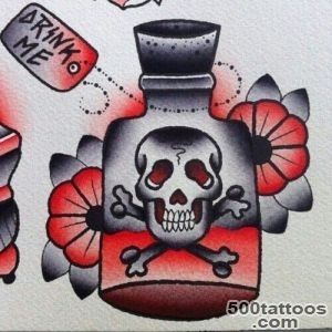 Alcohol tattoo design 5