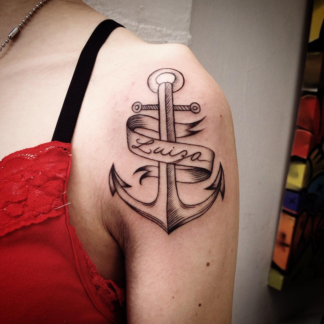 95+ Best Anchor Tattoo Designs