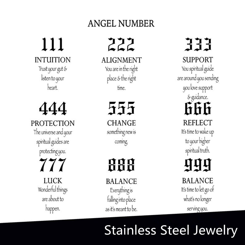 Angel Number Tattoo Meaning