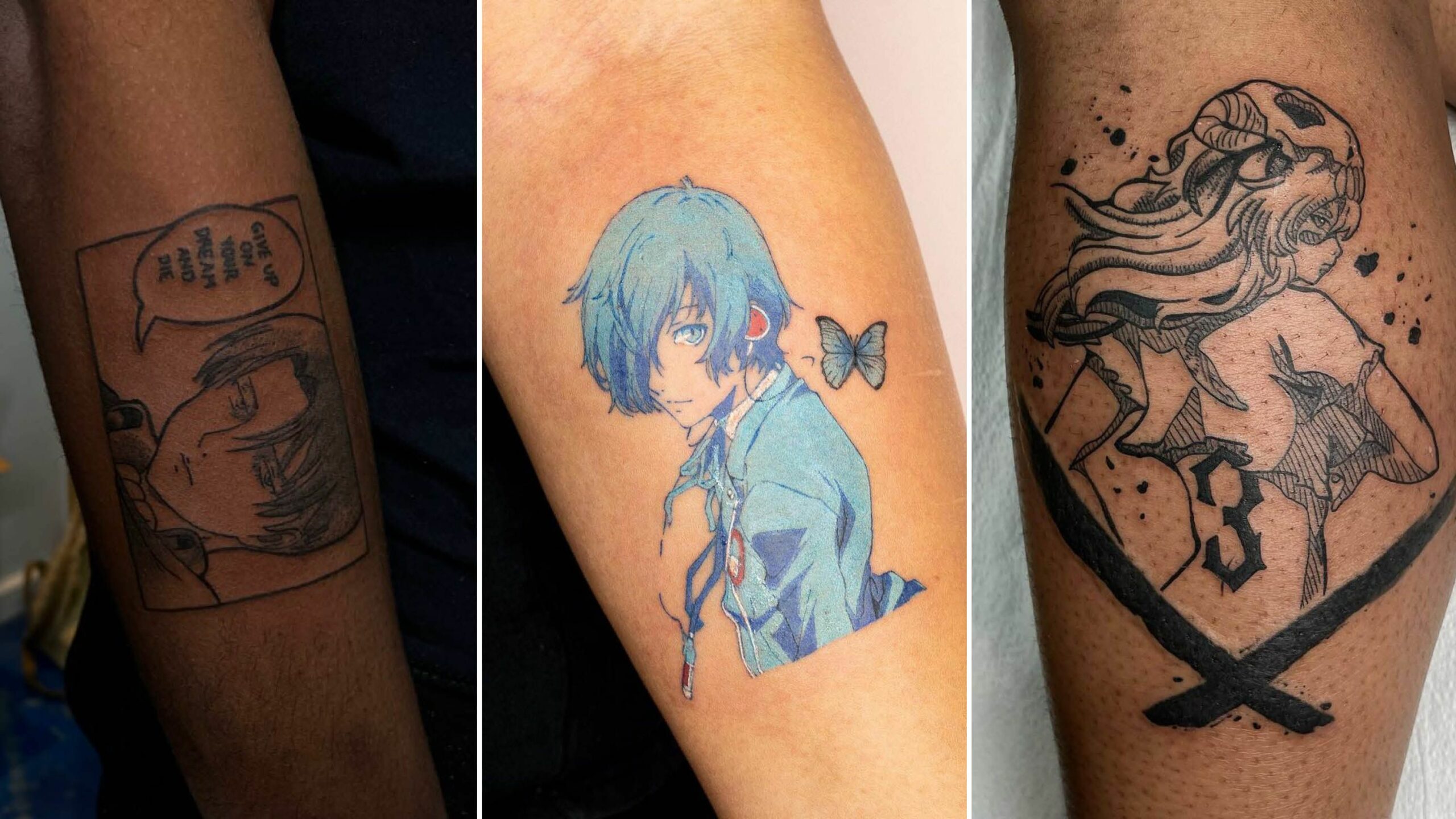 Symbolic Anime Tattoo