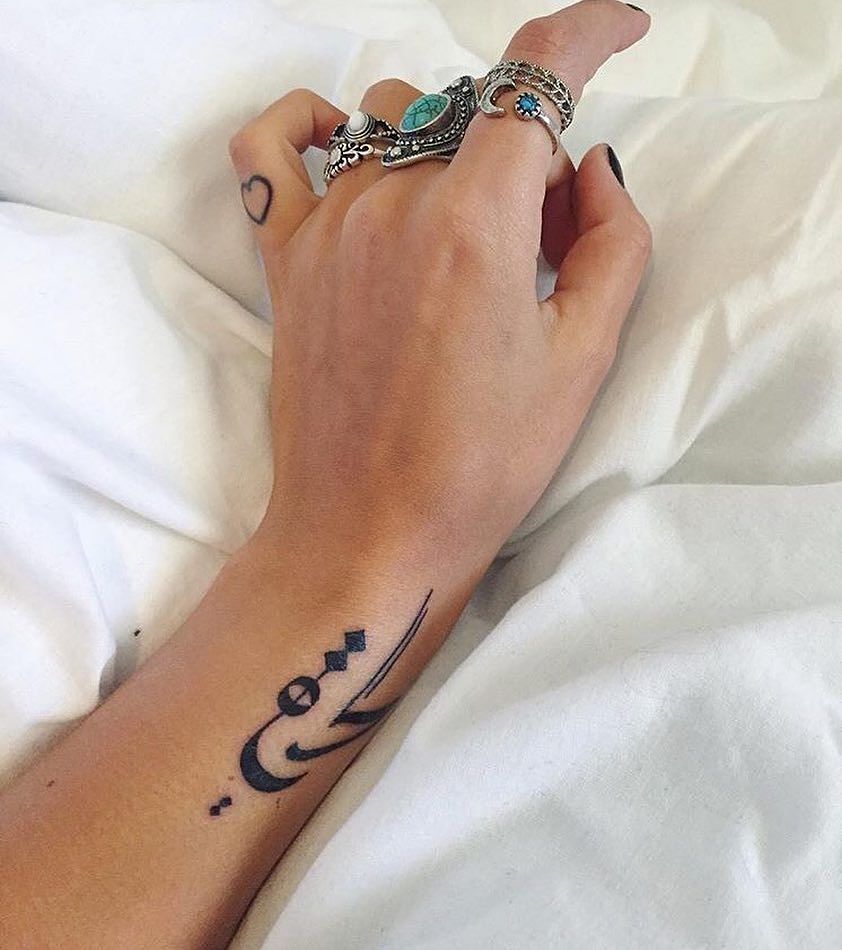 Arabic Love Tattoo