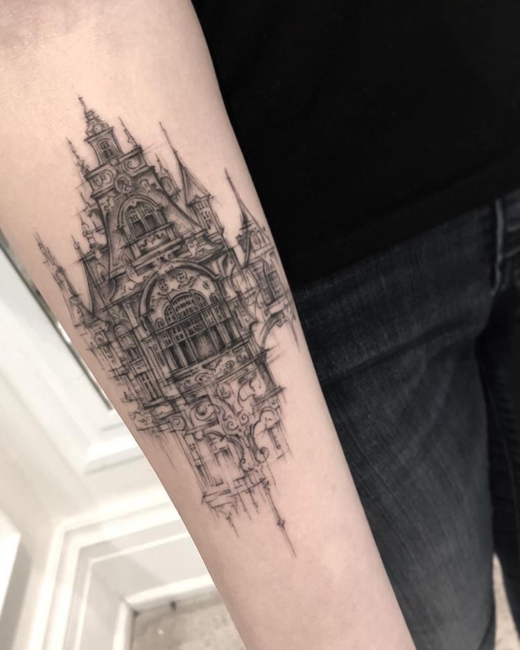 Classic Arch Tattoo