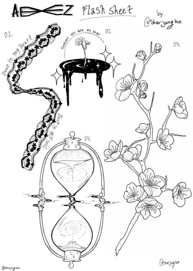 Ateez tattoo ideas