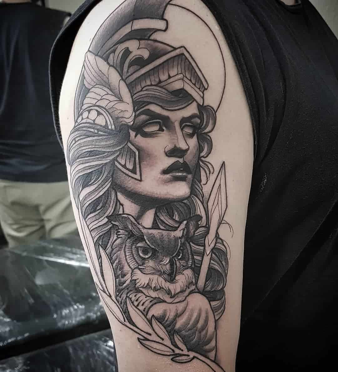 Athena Beauty Tattoo