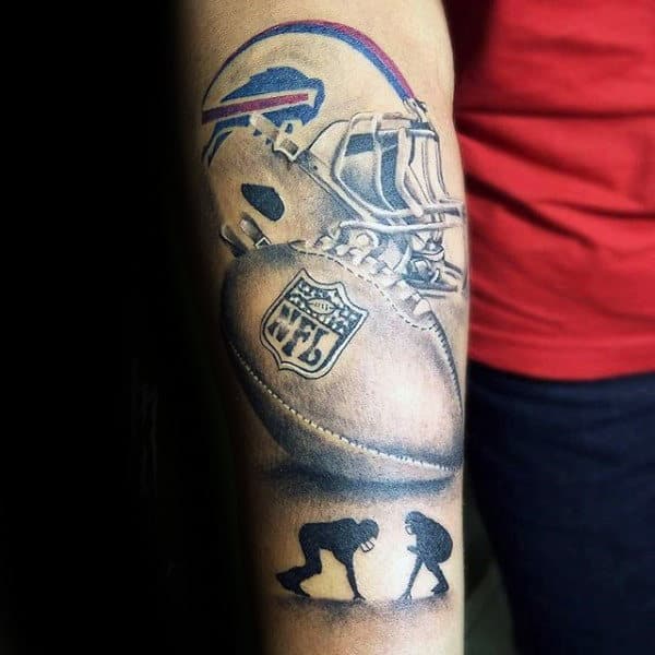 Football Ball Tattoo