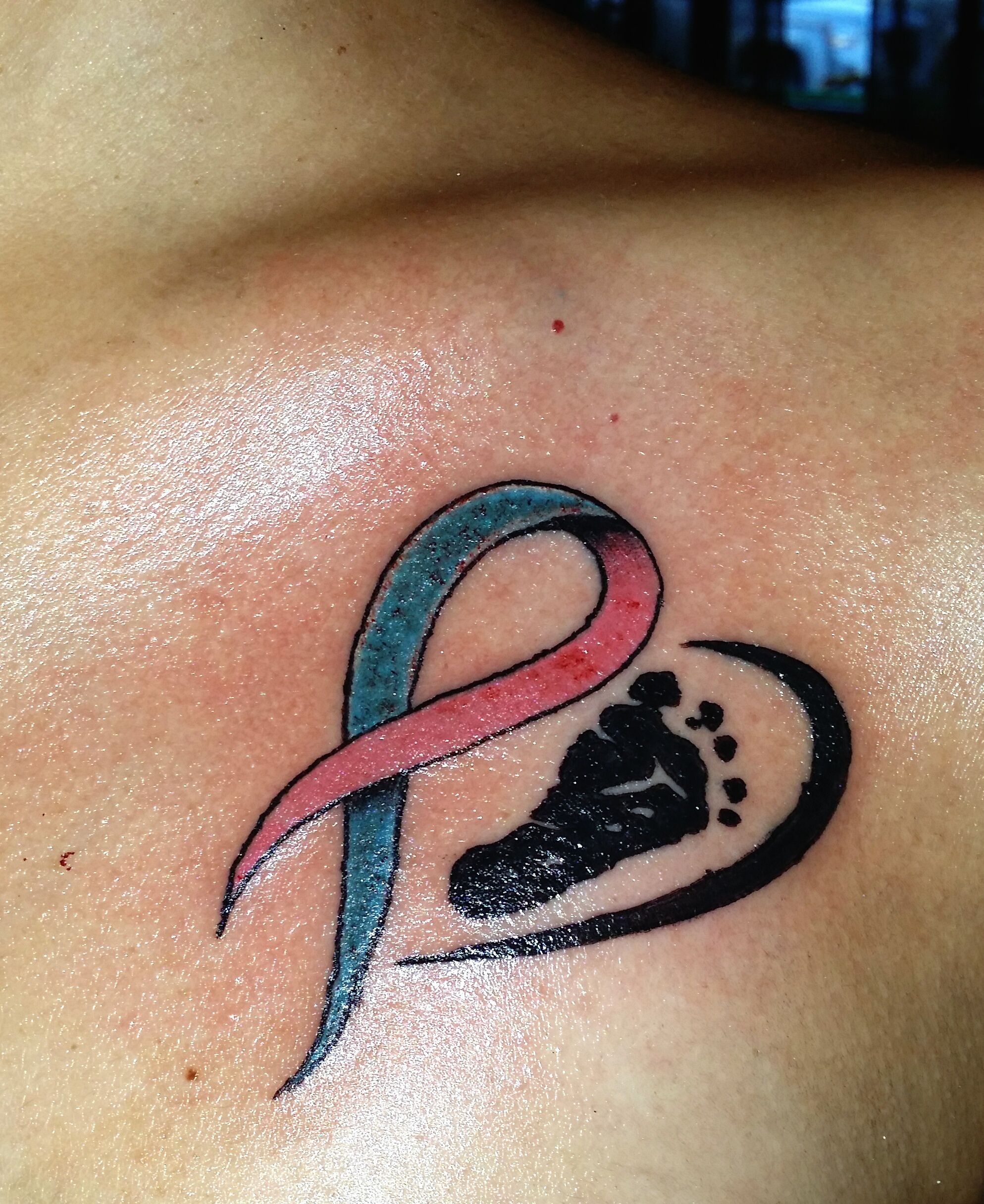 Infant loss tattoo