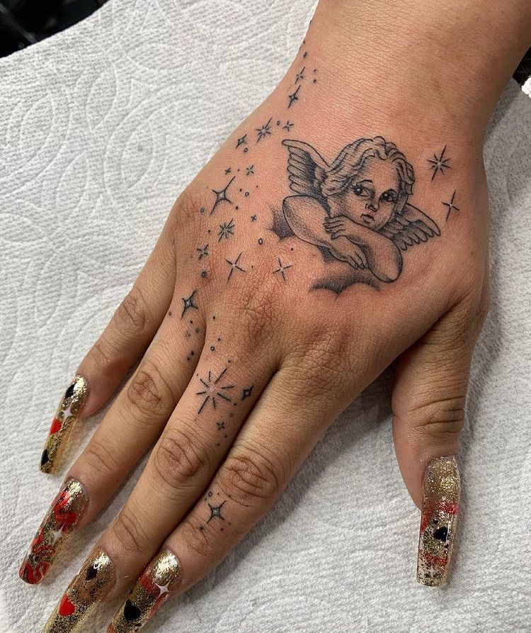Pretty hand tattoos, Small hand tattoos
