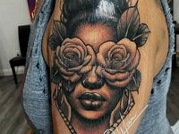 African Goddess Tattoo 1
