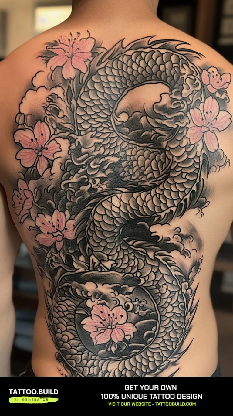 Inspirational Back Tattoo