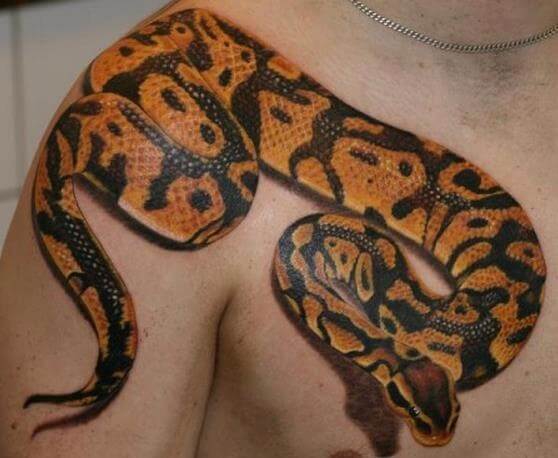 16 Best Python Tattoo Design Ideas | PetPress