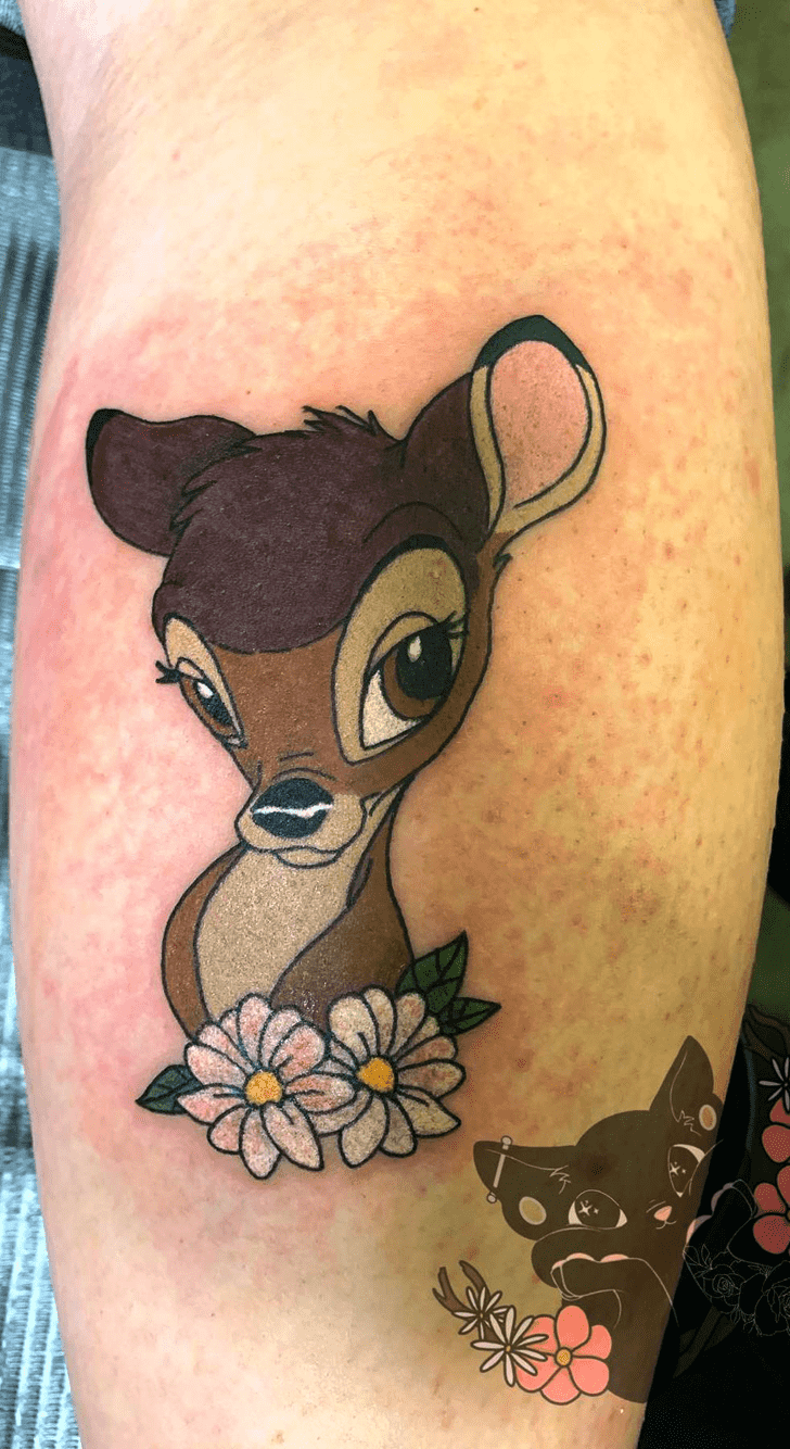 Bambi Tattoo Design Ideas