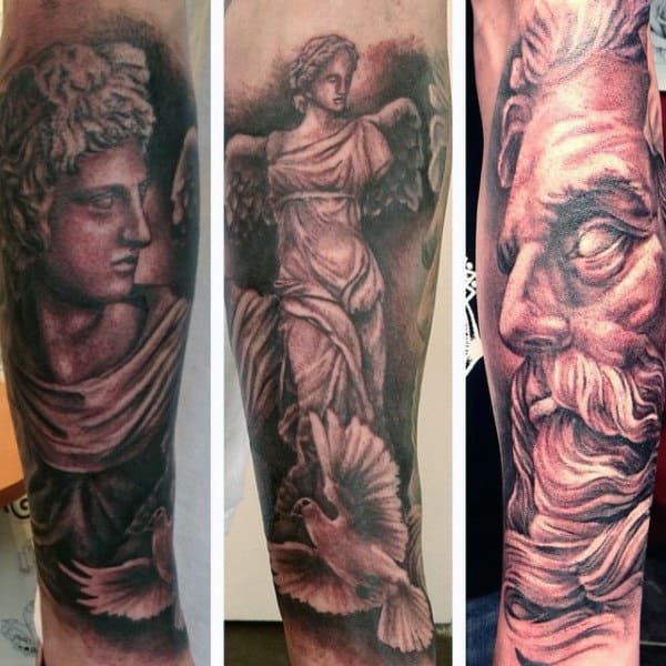 Elegant Angel Tattoo Design