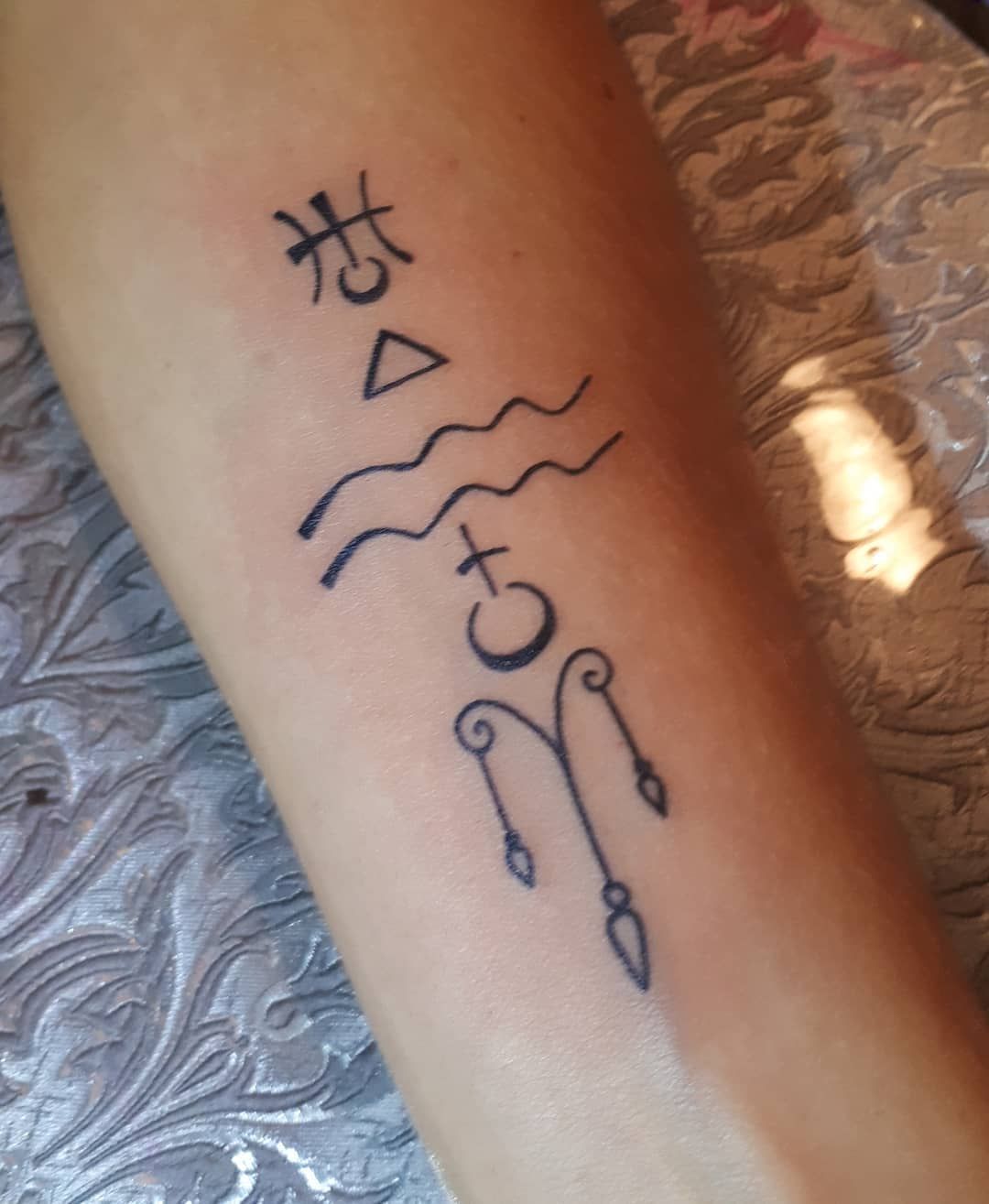 Aquarius Tattoo Design 2