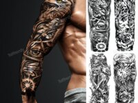 big-body-tatto-skull-sleeve-tattoo-designs-for-men-full-arm-temporary-tattoos-large-owl-tiger