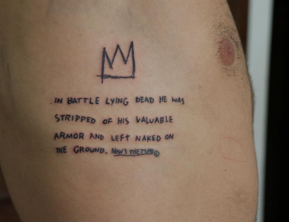 Novato Basquiat Tattoo
