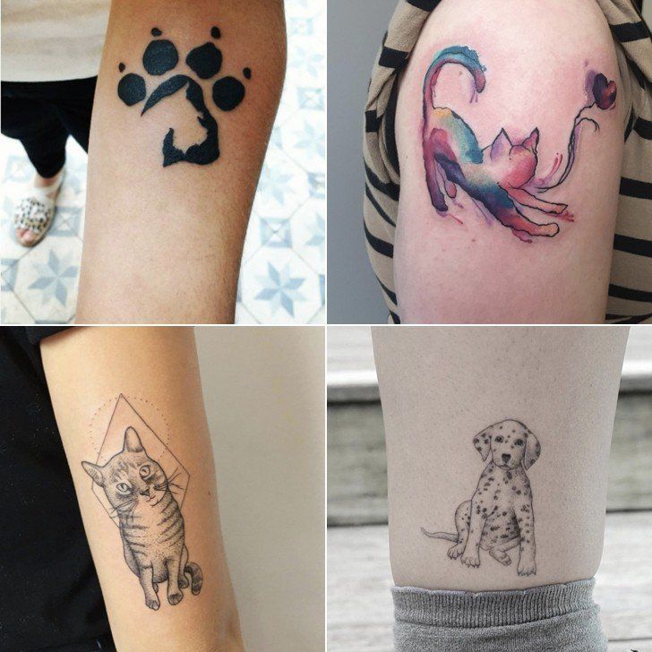 Feline Fantasy Tattoo