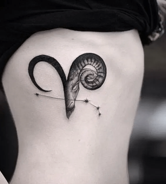 Unique Aries Tattoo Design Ideas