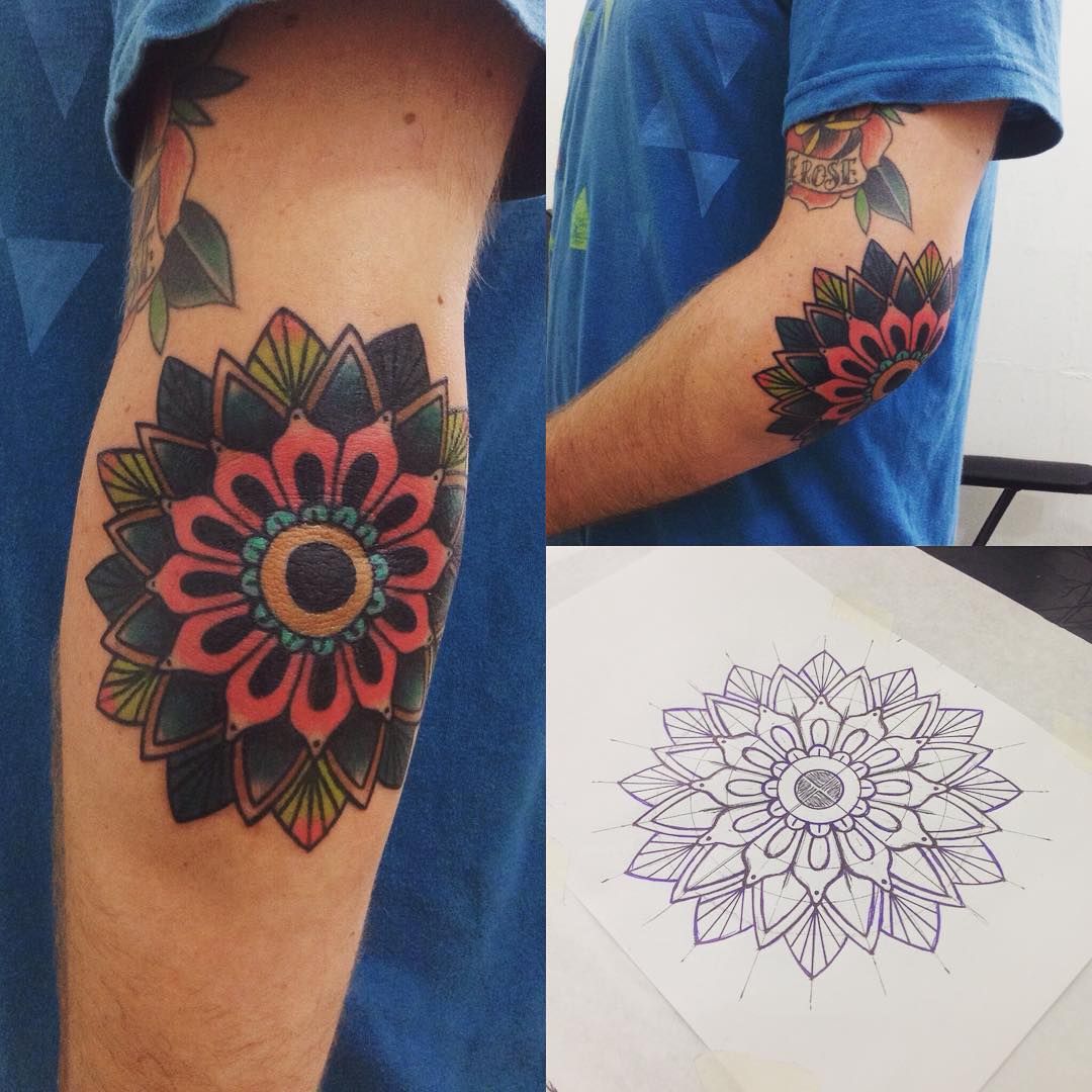 Celestial Body Tattoo Design